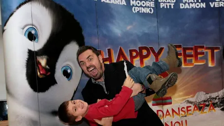Vedetele au venit la avanpremiera de gală “ Happy Feet 2”