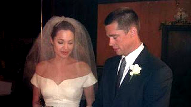 Angelina Jolie si Brad Pitt