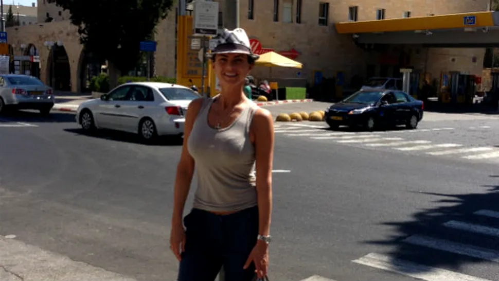 Ramona Bădescu, pelerinaj în Israel
