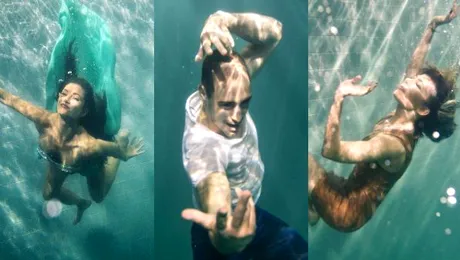 Vedete sub APĂ! Filmări subacvatice la “Splash!”