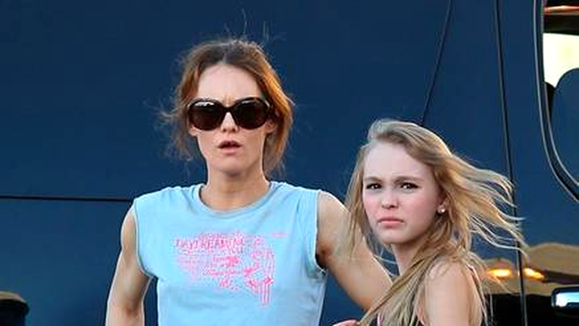 Lily Rose si Vanessa Paradis