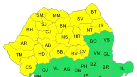 Romania va fi plouata din nou!