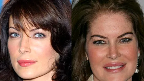 Lara Flynn Boyle, „desfigurata” de operatiile estetice (Poze)