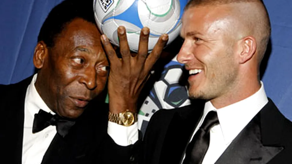 Beckham, omagiu lui Pelé