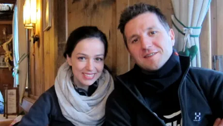 Andi Moisescu, vacanţă la înălţime cu Olivia Steer