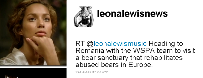 Leona Lewis twitter