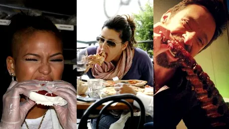 Pe ELE nu le-a învăţat nimeni cum se mănâncă?