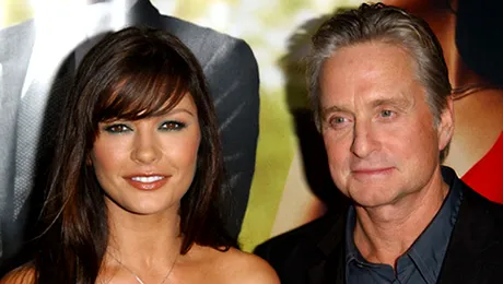 Catherine Zeta-Jones și MIchael Douglas s-au împăcat