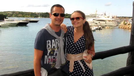 Cristina Şişcanu s-a îndrăgostit de Italia