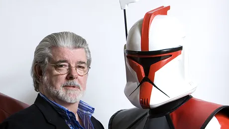 Regizorul George Lucas s-a căsătorit la 69 de ani