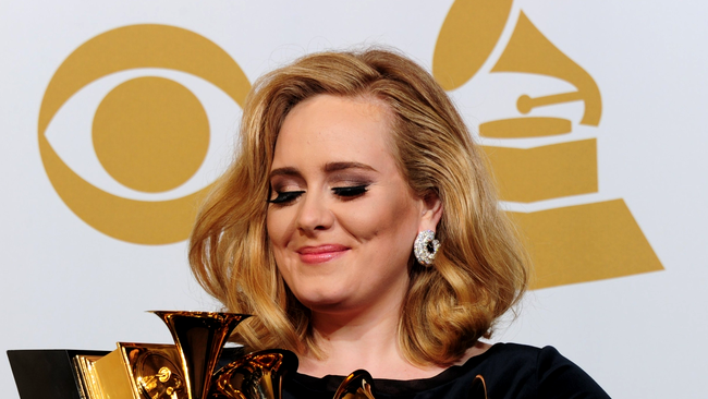 adele, marea castigatoare a premiile grammy 2012