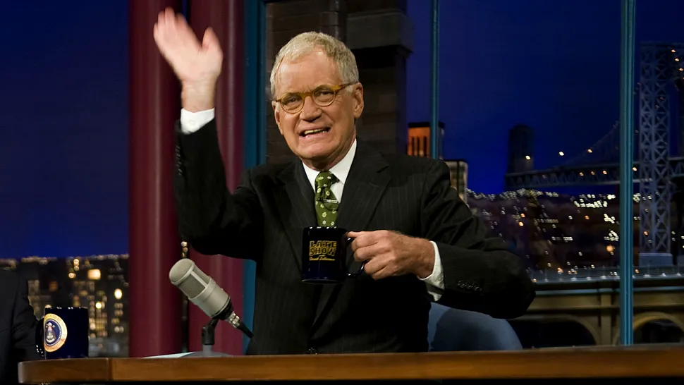 David Letterman prezintă 