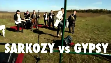 Tudor Chirila lanseaza videoclipul „Sarkozy versus Gypsy” – (Teaser)