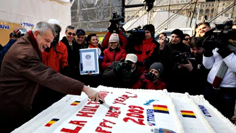 Bucurestiul, in Cartea Recordurilor si cu „cel mai greu tort”