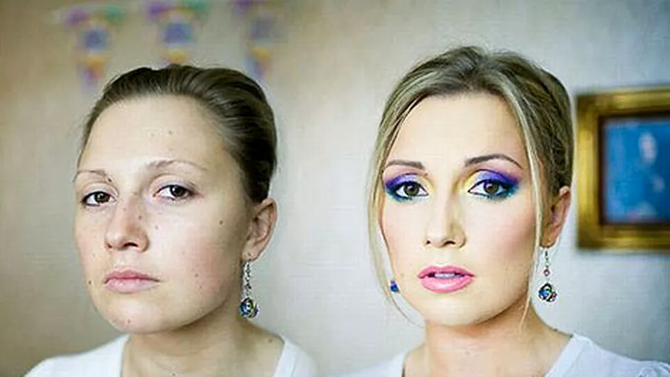 Make-up: Inainte si dupa (Poze)