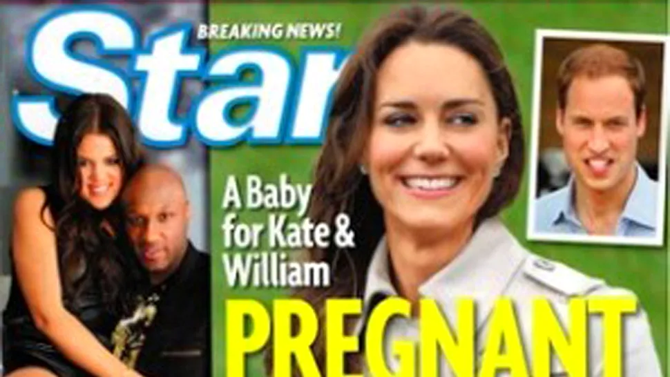 Tabloidele britanice arunca bomba: Kate Middleton este gravida!