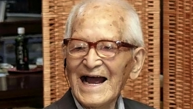 Jiroemon Kimura e japonezul care are 113 ani, dar vrea sa ajunga la 120!