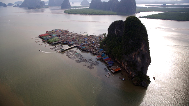 Orașul Koh Pannyi, Thailanda