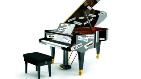 Turneul „Pianul Călător” ajunge la Piteşti, Buşteni şi Ploieşti