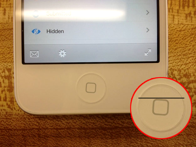 Poziționarea corectă a butonului Home de la iPhone