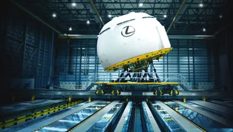 Lexus a construit cel mai complex simulator auto din lume! (Video)