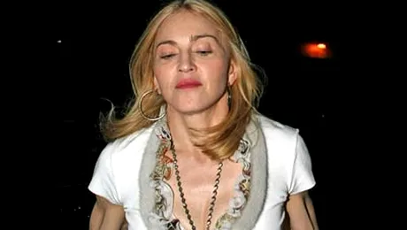 Lectie de anatomie socanta cu Madonna (Poze)