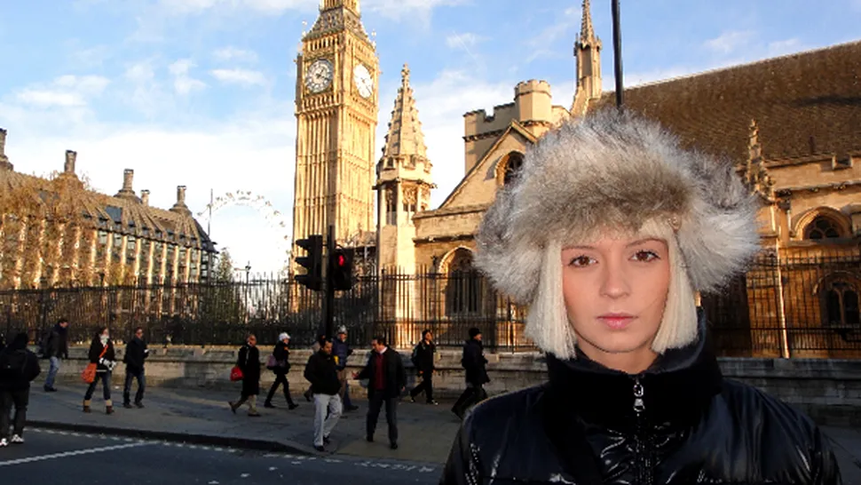 Diana Dumitrescu, Crăciuniţă la Londra