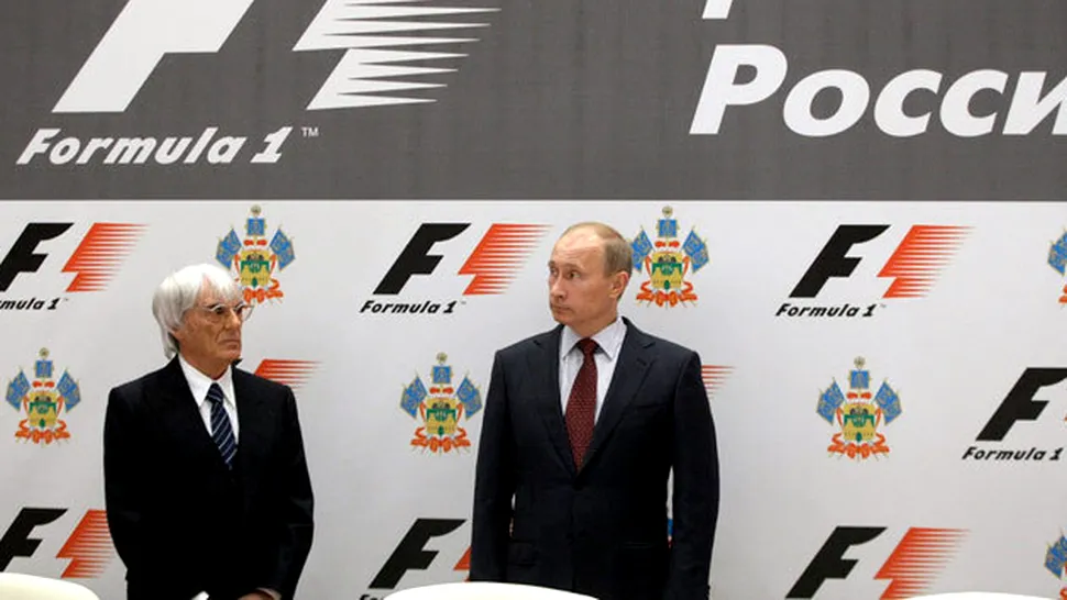 Rușii vor găzdui prima cursă de Formula 1 în 2014