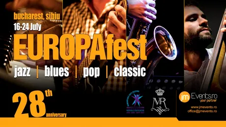 Artiști din 20 de țări vin la EUROPAfest 28, în iulie