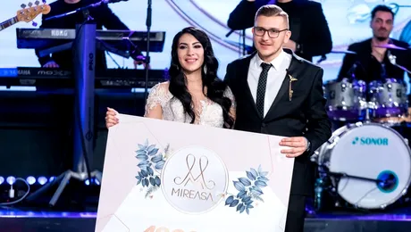 Ela şi Petrică, câştigătorii celui de-al patrulea sezon „Mireasa”; emisiunea, lider de audiență