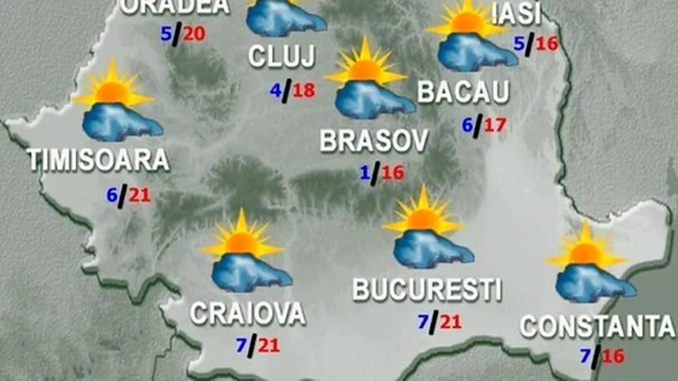 Vremea Apropo.ro în week-end: Mult soare, deci cald și furmos