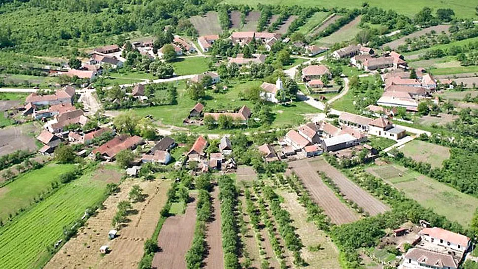 Charlottenburg (Șarlota), singurul sat circular din țară