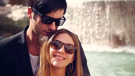 Adela Popescu şi Radu Vâlcan, escapadă la Roma (FOTO )