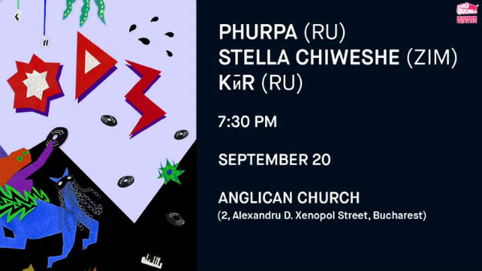 Red Bull Music x Outernational Days 3: world music din Rusia, Zimbabwe şi Serbia la Biserica Anglicană