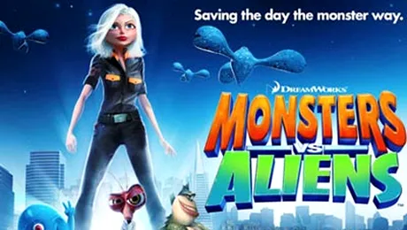 „Monsters vs Aliens”, incasari de 58,2 milioane de dolari in doua zile