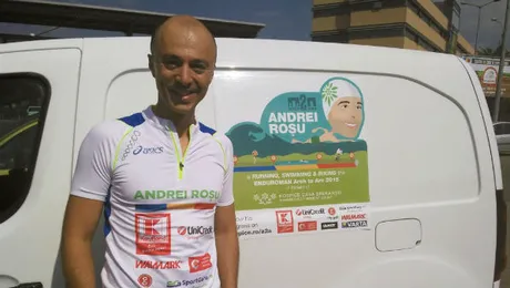 O zi din viaţa lui Andrei Roşu: „Sportul te ţine departe de spitale”