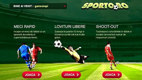 Apropo te invita la un meci de cultura generala din fotbal