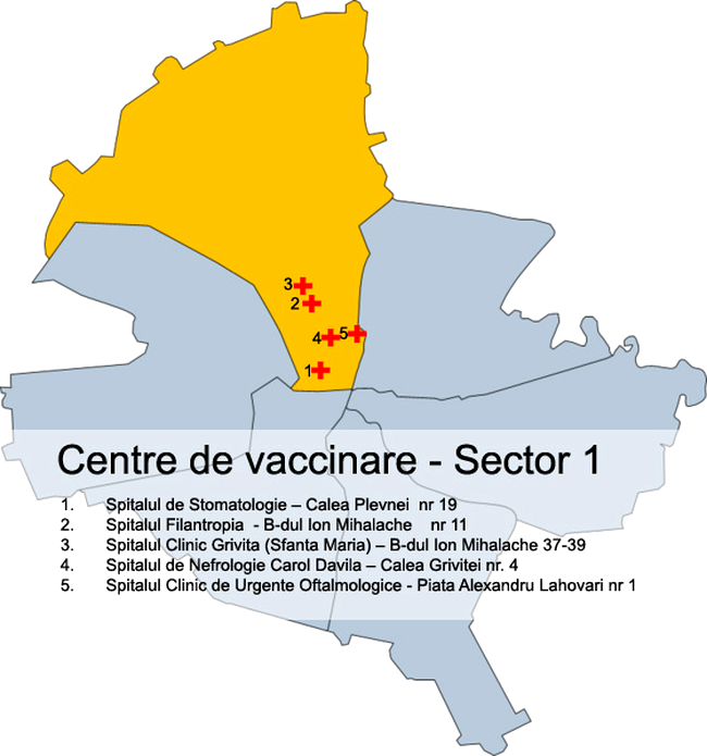 Vezi aici toate zonele din Bucuresti unde se poate face vaccinul CANTGRIP, impotriva gripei porcine!