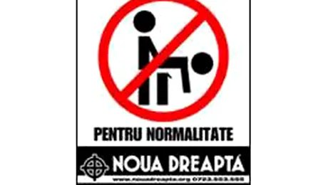Manifestatie „comuna” – Noua Dreapta si LGBT