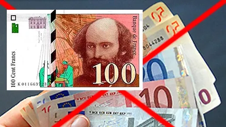 Aproape 70% dintre francezi regreta trecerea la euro