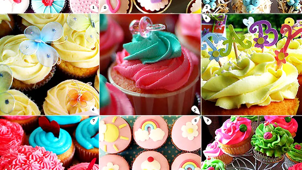 12 rețete de cupcakes