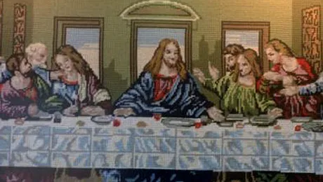 „Cina cea de Taina” nu mai e ce-a fost odata, e din ce in ce mai imbelsugata!