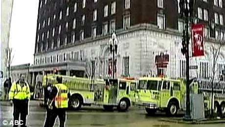 Politia a incurcat decorul unui film cu scena unei crime oribile