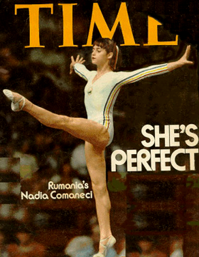 Nadia, o gimnasta perfecta