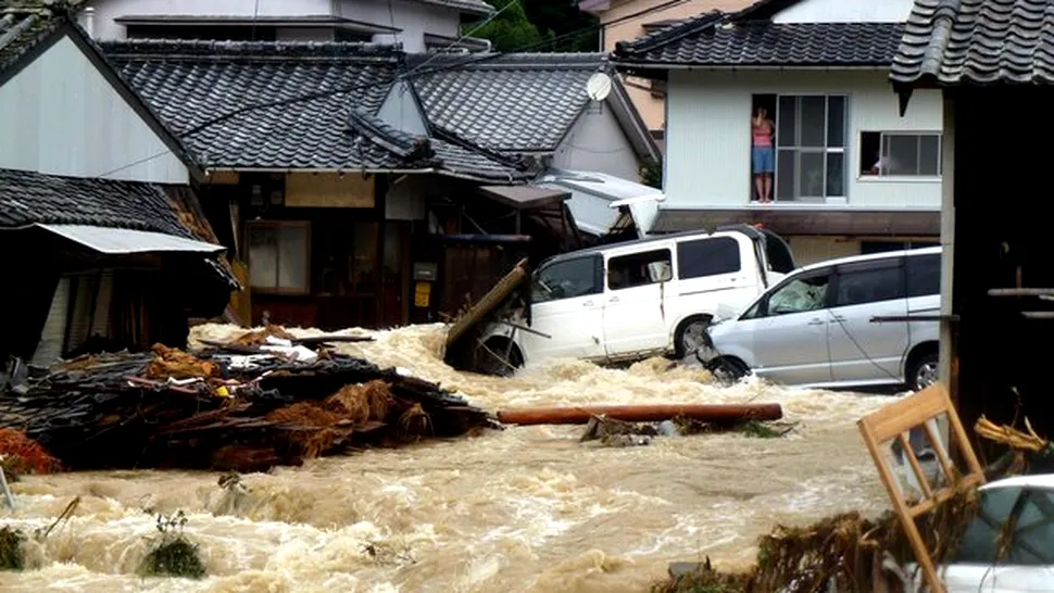 Japonia: Cel putin 25 de morti dupa trecerea taifunului Talas