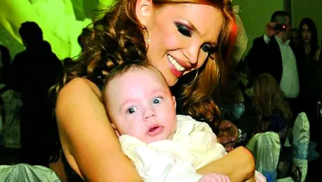 Cristina Spatar a cheltuit 100.000 de euro pentru botezul fiului ei