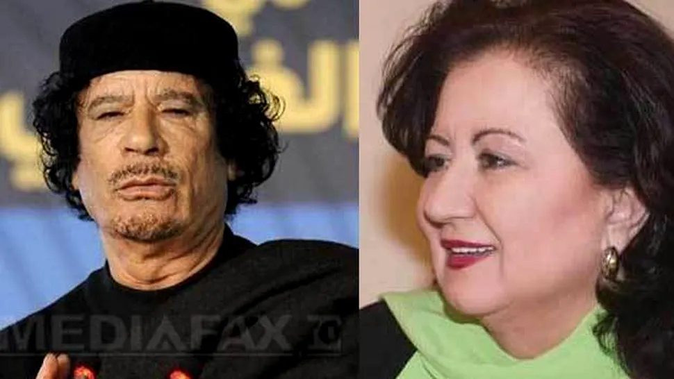 Mioara Roman, curtata de liderul libian Gaddafi