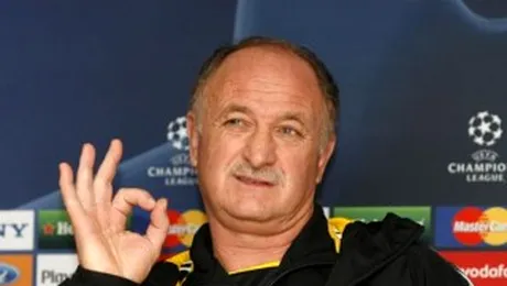 Scolari:”CFR este o echipa puternica! Am avut emotii la 1-1!”(Prosport)
