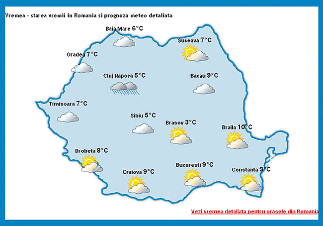 Click pe Vremea.Apropo.ro, pentru o prognoza meteo completa!