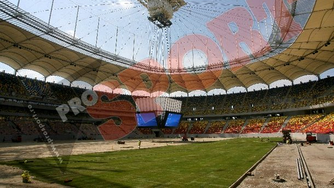 Stadionul National Arena trebuia inaugurat cu amicalul Romania-Argentina